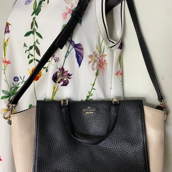 kate spade Black/White Large/Medium Leather - Picture 8 of 15